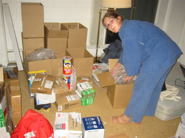Préparation au déménagement/Getting ready to move